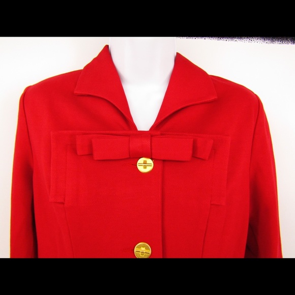 🔥 2 or more 50% off! Cabi red beau blazer NWT - Picture 2 of 8